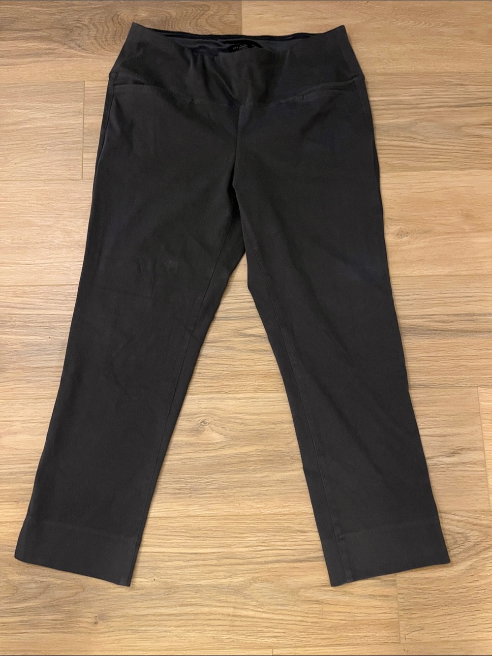 J. Jill Wearever Collection Stretch Chinos - Charcoal Gray